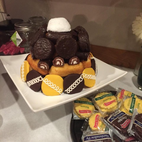 Night of Mystery | Trailer Parking it for Party of the Month! January 2018 food presentation