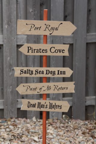 Night of Mystery | Murder Among The Mateys Pirate Party Extra Decorations!!! sign