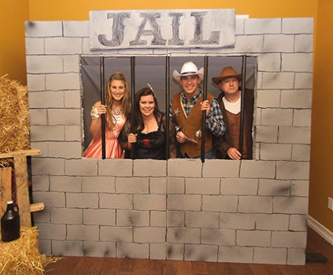 Night of Mystery | Saloon Party Decorations What better way to catch those bad guys?!?! And have a fun photo prop. Directions on how to create this jail (or one like it) are now included with the Murder At The Deadwood Saloon