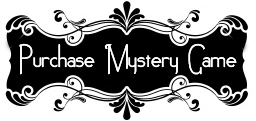 Night of Mystery | Gay Murder Mystery Party a black and white logo