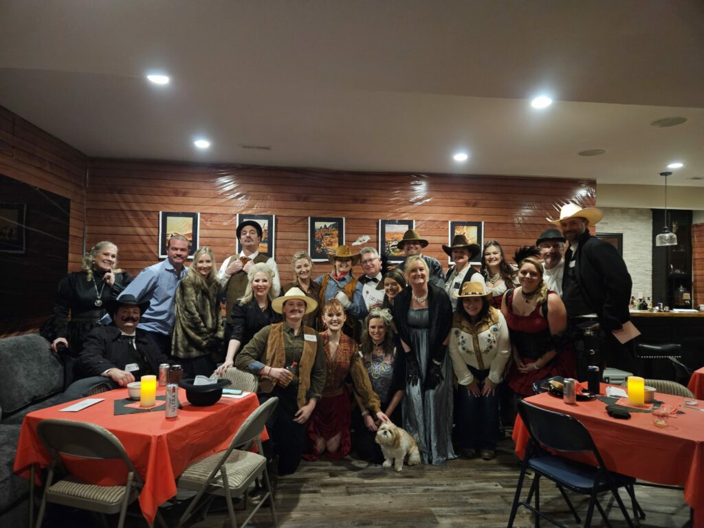 Night of Mystery | Resource Library Wildin’ at Melissa’s Wild West Murder Mystery: Deadwood Saloon Party of the Month 10/24