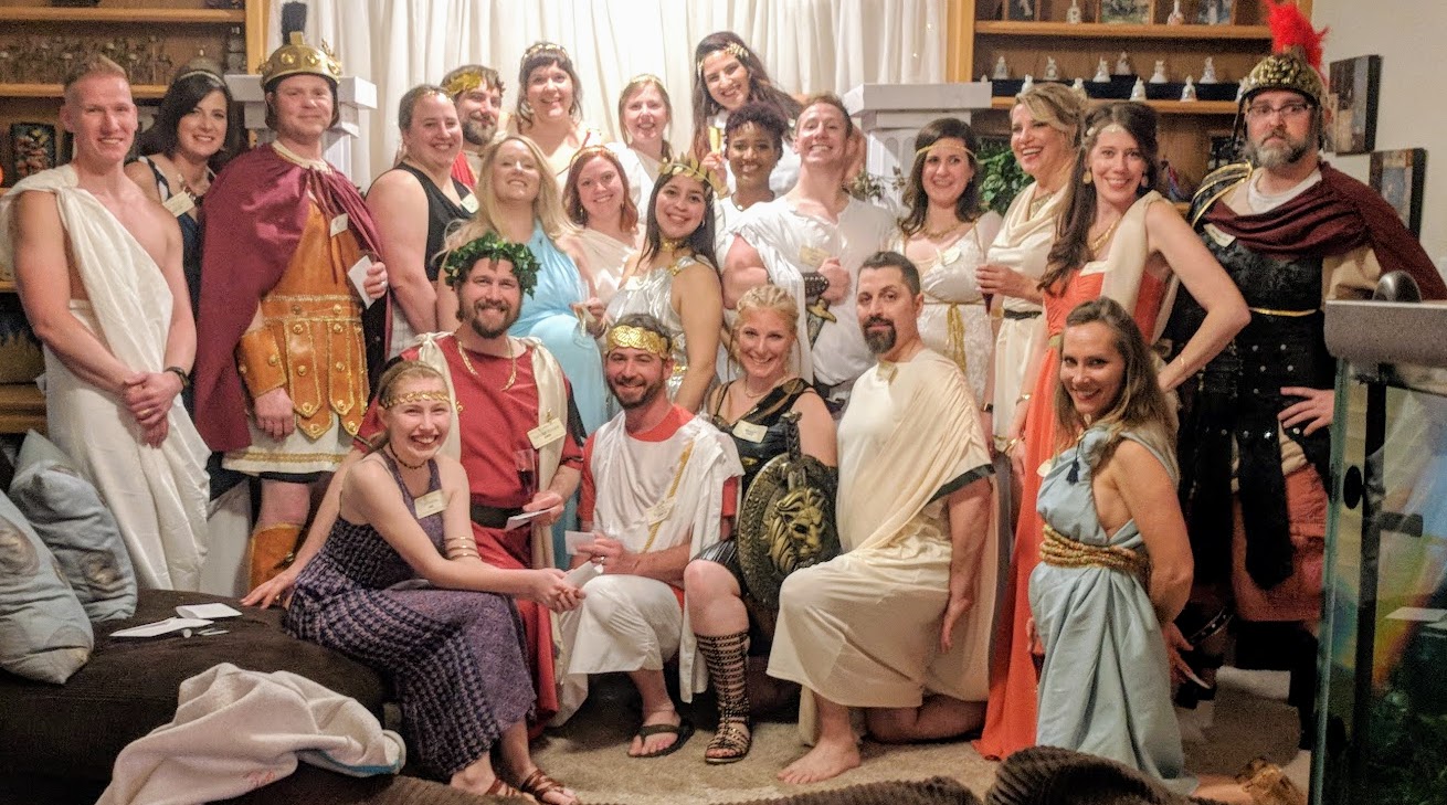 Night of Mystery | TERROR IN A TOGA – PARTY OF THE MONTH SEPTEMBER 2018